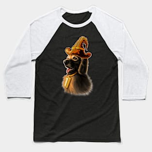 Golden Retriever Halloween Baseball T-Shirt